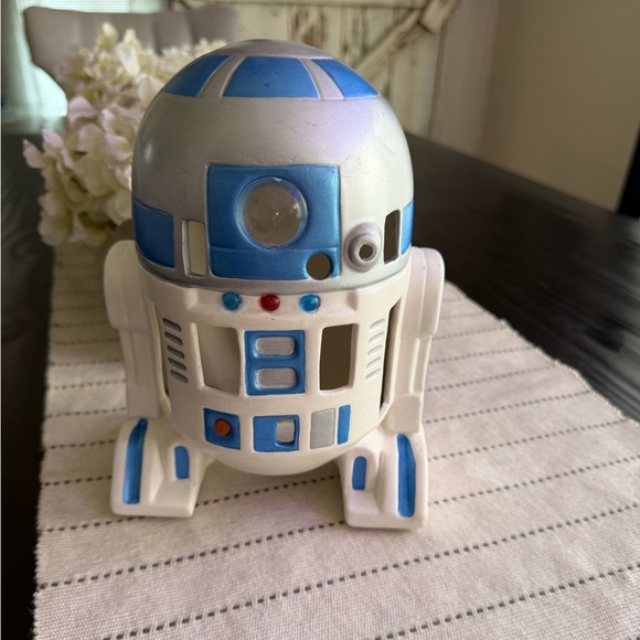 Other - Vintage Rare Collectible R2D2 Ceramic Lamp Figurine